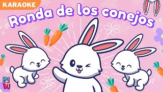 Ronda de los Conejos🐰🥕LetraLyrics  Karaoke  Canciones Infantiles  Sing with me [upl. by Leirraj]