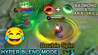 New Arcade Mode Hyper Blend Balmond x Akai Skill  Mobile Legends Bang Bang [upl. by Yehc]