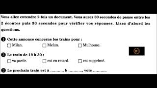 Exercices de compréhension Orale A1 [upl. by Gnilsia]