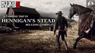 A Camping Trip in Hennigan´s Stead  Red Dead Redemption 2 Relaxing Gameplay [upl. by Letnohs698]