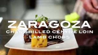 Zaragoza Dublins Chargrilled Centre Loin Lamb Chops Recipe  Campo Viejo [upl. by Adnilem]