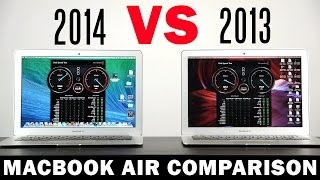 2014 MacBook Air VS 2013 Macbook Air [upl. by Ettennil]