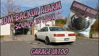 Japanese Back Up Melody Alarm by Garage Ultoo© [upl. by Einnim]