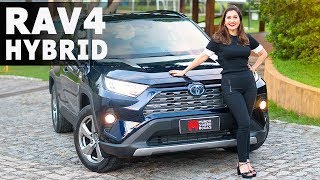 Toyota RAV4 2020 Hybrid  SUV médio com consumo de 10 [upl. by Maccarthy912]