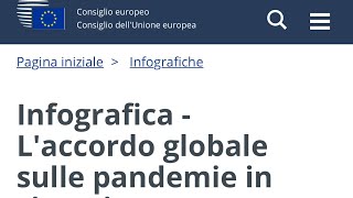 Lo strumento attualmente negoziato dai paesi dellOMS detto anche quotlaccordoquot punta a migliorare … [upl. by Silrac]