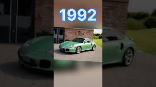 Evolution of porsche car 19302024 shorts viral [upl. by Nnylimaj]