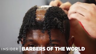 Texas Man Weave Master  Barbers Of The World  Insider [upl. by Lednar]