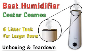 Best Humidifier  Cool Mist Costar Ultrasonic Humidifier Test Review amp Teardown [upl. by Erde]