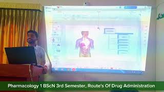 Routes of Drug Administration Pharmacology 1 BScN 3rd Semester LUMHS [upl. by Yhtorod]