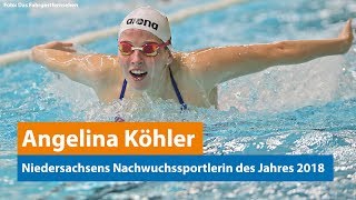 Angelina Köhler  Niedersachsens Nachwuchssportlerin des Jahres 2018 [upl. by Eitirahc]