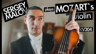 Sergey Malov plays Sonata e minor KV 304 on Mozarts own violin Florian Birsak Piano [upl. by Ynnub]