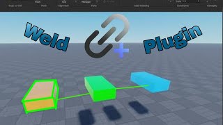 Plugin For Welding Parts to Handle  Roblox [upl. by Demaggio488]