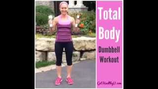 Chris Freytag  TotalBody Dumbbells Workout [upl. by Rogozen]