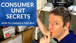 My Consumer Unit Secrets 🤫  How to install a Consumer UnitFuse Box [upl. by Ollecram564]