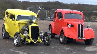 Hot Rod Meet Lite Bites Polegate Dec 2023 [upl. by Oinotnaesoj]