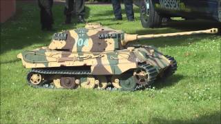 RC MODEL OF KING TIGER TANK [upl. by Higgs]