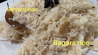 Bagara rice recipe।Hyderabadi bagara rice।bagara annam [upl. by Oiliruam588]