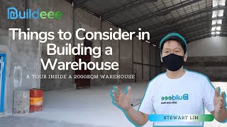 Dr Buildeee Review  Things to Consider when Building a Warehouse [upl. by Desi]