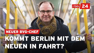 BVGChef Falk will Bus amp Bahn stärken [upl. by Jaunita544]