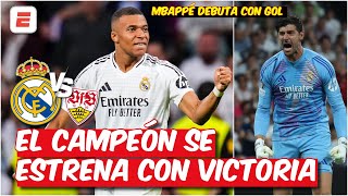 REAL MADRID 31 STUTTGART Ganó el CAMPEÓN de la Champions League PARTIDAZO de Mbappé  Exclusivos [upl. by Ninos946]