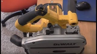 Repair malfunctioning plunge trigger on Dewalt DWS520 Track Saw [upl. by Barayon]