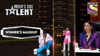 A JawDropping Performance By Divyansh amp Manuraj Indias Got Talent Season 9 Winners Mashup [upl. by Franchot]