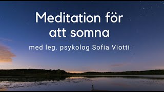 Meditation för att somna [upl. by Abdella]