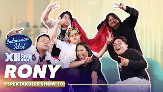 Si Hobi Ngelawak Rony amp WeR1 Ternyata Sefrekuensi Abiez  Indonesian Idol 2023 [upl. by Anitnauq]