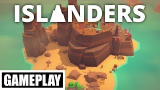 ISLANDERS  Relaxing Minimalist City Builder  Gameplay [upl. by Halika]