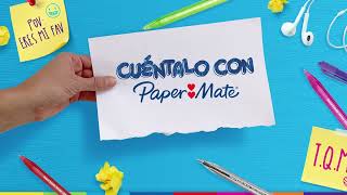 Toma tu Kilometrico y Cuéntalo con Paper Mate [upl. by Nimoynib]