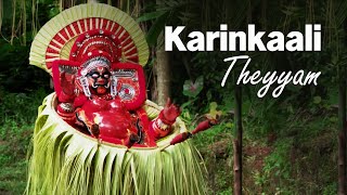 Karinkaali Theyyam  An evocation to Mother Goddess  Theyyam Festivals of Kerala  Kerala Tourism [upl. by Anirrehs280]