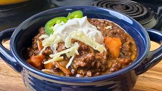 The Secret Ingredients in this Beef Chili will shock you Easy Beef Chili recipe everyone loves [upl. by Grassi338]