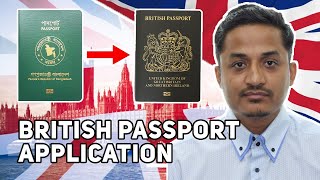 Walkthrough British Passport Application [upl. by Melany]