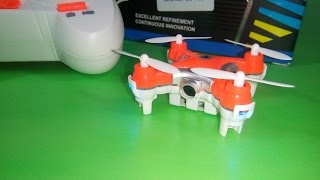 Unboxing Cheerson CX10C Mini RC Quadcopter with Camera RTF [upl. by Danyette]