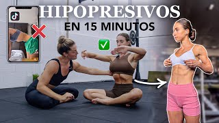 Cómo realizar ABDOMINALES HIPOPRESIVOS en 3 PASOS nivel principiante [upl. by Annaiv]