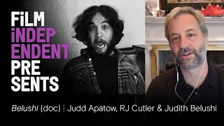 BELUSHI  QampA  Judd Apatow talks to RJ Cutler amp Judith BelushiPisano  Film Independent Presents [upl. by Anayi]