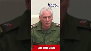 DíazCanel llama quotborrachosquot a los manifestantes en Cuba [upl. by Yenattirb522]