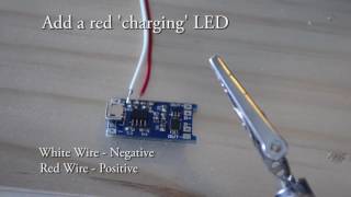 Replacing TP4056 Charging LEDs [upl. by Nedi]