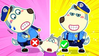 This Is the Way Baby Police Get Dressed  Series Learns Good Habits for Kids  Cartoon For Kids [upl. by Atinoj]