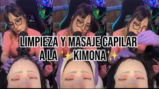 ASMR VERSIÓN LARGA Relájate con el masaje y limpieza capilar [upl. by Wetzel903]