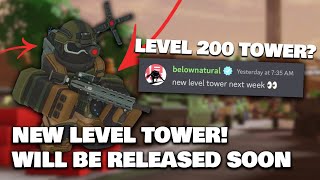 New Level Tower Will Get Released Soon Speculation  TDS Roblox [upl. by Lavelle585]