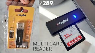 Upto 5 GBPS Download  USB 30 High Speed 2 in 1 Multi Card Reader  Read Micro SDSDSDHCSDXC [upl. by Euk]