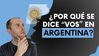 ¿Por qué se dice “vos” en Argentina Y en muchos otros paises El origen y la historia del voseo [upl. by Cyprus]