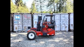 MOFFETT P6000 POULTRY PIGGYBACK FORKLIFT [upl. by Sacken]