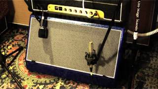 Mojotone Slammins 2x12 Slanted Speaker Cabinet Demo with Marshall JMP [upl. by Dorree977]