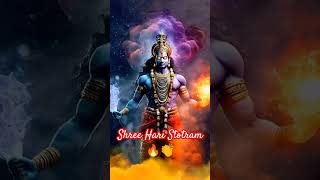 Shree Hari Stotram 🔥👏❣️ Krishna song ❣️ AlmightyGod 🙏 music songbhaktisong devotional ytshorts [upl. by Zosi]