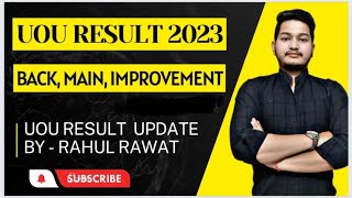 UOU BA 21 RESULT 2023  UOU RESULT 2023  Uttarakhand latest Teaching amp Non Teaching vacancy 2023 [upl. by Amadeus75]