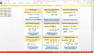 Maths ROTW 36  Algebra Cluedo [upl. by Bautista]