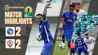 ENYIMBA FC VS ZAMALEK SC FULL MATCH HIGHLIGHTS CAF CONFEDERATION CUP 20242025 TotalEnergiesCAFCC [upl. by Kcirdec]