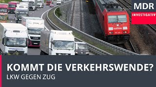 Kommt die Verkehrswende  LKW gegen Zug  Doku [upl. by Romonda493]